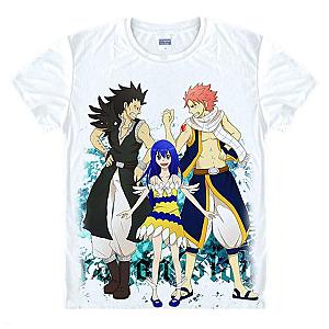 Fairy Tail T-Shirts - Wendy, Gajeel and Natsu T-shirt IPW