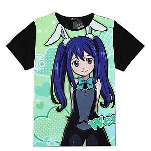 Fairy Tail T-Shirts - Bunny Wendy T-Shirt IPW