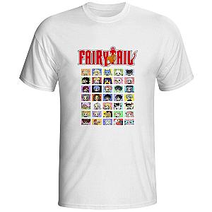 Fairy Tail T-Shirts - Grid of Chibi Characters T-Shirt IPW