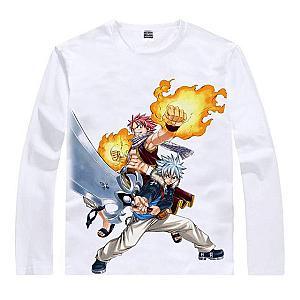 Fairy Tail T-Shirts - Natsu &amp; Haru Long Sleeve Shirt IPW