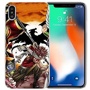 Fairy Tail Cases - Natsu with Flag  iPhone Case IPW