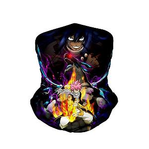 Fairy Tail Neck Gaiter - Acnologia Natsu Dragneel Neck Gaiter Bandanna Scarf IPW