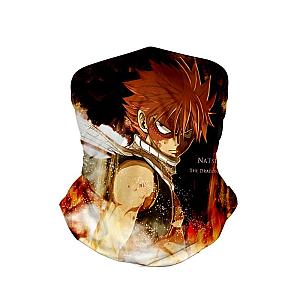 Fairy Tail Neck Gaiter - Dragon Slayer Son Of Dragon Natsu Dragneel Neck Gaiter Bandanna Scarf IPW