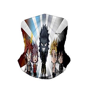 Fairy Tail Neck Gaiter - Chibi Team Dragon Slayer Natsu Gajeel Neck Gaiter Bandanna Scarf IPW