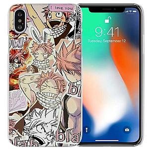 Fairy Tail Cases - Natsu Collage  iPhone Case IPW