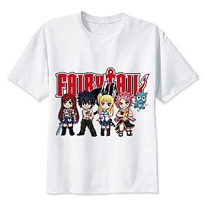 Fairy Tail T-Shirts - Title &amp; Chibi Characters T-shirt IPW