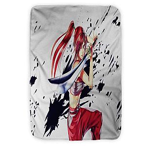 Fairy Tail Blankets - Erza Scarlet  Clear Heart Clothing Embossed Ink Fist  Blanket IPW