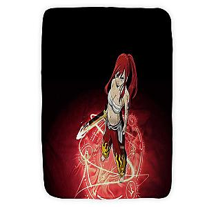 Fairy Tail Blankets - Erza scarlet Katana Magic Embossed  Blanket IPW