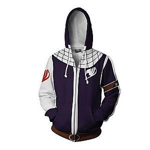 Fairy Tail 3D Printed Hooded Jacket - Kawaii Anime Style Winter Coat