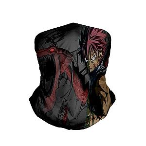 Fairy Tail Neck Gaiter - Natsu Dragneel Picture Perfect Fire Neck Gaiter Bandanna Scarf IPW