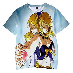 Fairy Tail T-Shirts - Lucy Heartfilia celestial Mage Premium Brushed  T-shirt IPW