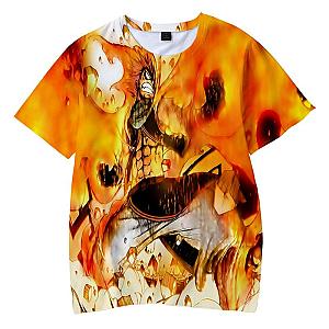 Fairy Tail T-Shirts - Dragon Slayer Natsu Dragneel Dragon Slayer Fire Fist  T-shirt IPW