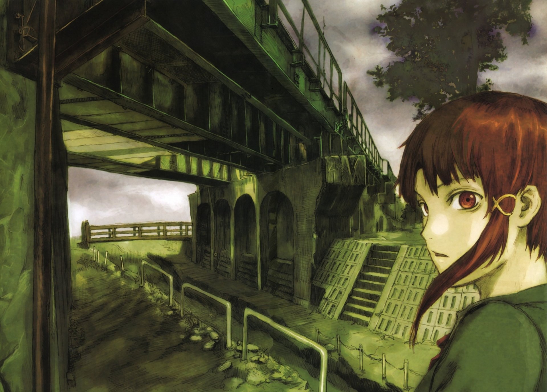 The Digital Disconnect Exploring Technologys Role in Serial Experiments Lain