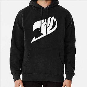 Fairy Tail Hoodies - Fairy Tail Logo (white) Pullover Hoodie RB0607