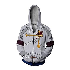 New Fairy Tail 3D Printed Hooded Jacket Kawaii Anime Style Winter Coat