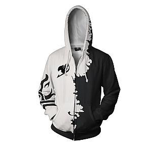 New Fairy Tail 3D Printed Hooded Jacket Anime Style