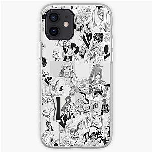 Fairy Tail Cases - Fairy Tail Manga Collage  iPhone Soft Case RB0607