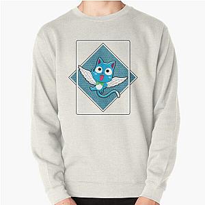 Fairy Tail Sweatshirts - Happy In The Blue Box Pullover Sweatshirt RB0607