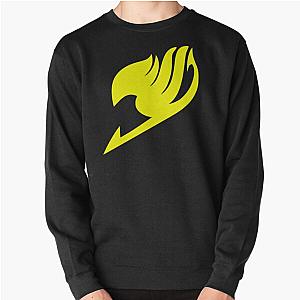 Fairy Tail Sweatshirts - Fairy Tail Logo (Yellow) Pullover Sweatshirt RB0607