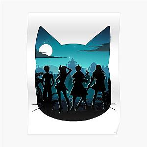 Fairy Tail Posters - Happy Silhouette Poster RB0607