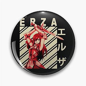 Fairy Tail Pins - Erza Scarlet - Vintage Art Pin RB0607