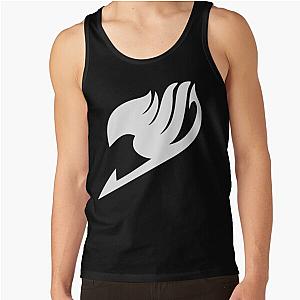 Fairy Tail Tank Tops - Fairy Tail Logo (white) Tank Top RB0607