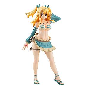 Fairy Tail Action Figures - Lucy Heartfilia Anime Action Figure Model Decor