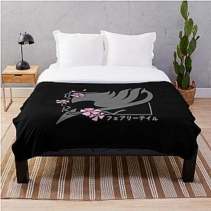 Fairy Tail Bedding Sets - Fairy Tail Cherry Blossoms Throw Blanket RB0607