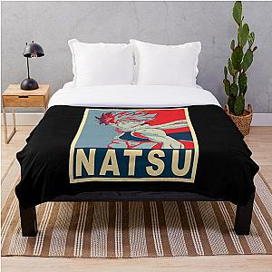 Fairy Tail Bedding Sets - Natsu Dragneel Poster Throw Blanket RB0607