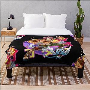 Fairy Tail Bedding Sets - Natsu Dragneel Cool Anime Manga design Throw Blanket RB0607