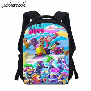 Fall Guys Game Cartoon Pattern Children's School Bag