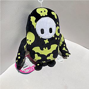 20CM Black Glow in The Dark Spooky Doodles Fall Guys Doll Plush