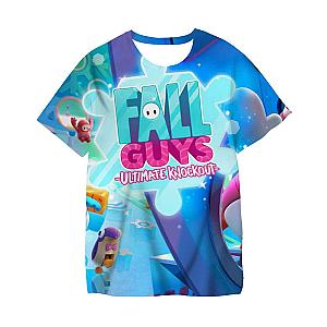 New Games Fall Guys 3D T Shirt For 3 to 14 Ys Kids