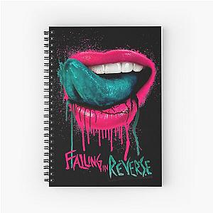 Falling In Reverse - Official Merchandise - Lips  Spiral Notebook