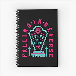 Falling In Reverse Art Spiral Notebook