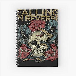 Falling In Reverse - Official Merchandise - The Death vintage Spiral Notebook