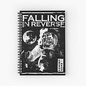 Falling In Reverse Spacewalk Grunge Vintage Spiral Notebook