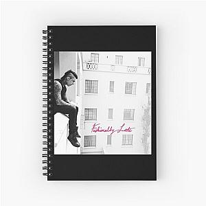 Falling In Reverse Official Merchandise Flame Skull Spiral Notebook