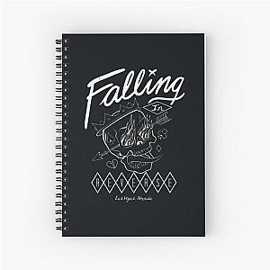 Falling In Reverse Official Merchandise Flame Skull   Spiral Notebook