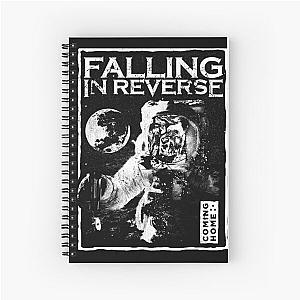 Falling In Reverse Spacewalk Grunge Vintage Spiral Notebook