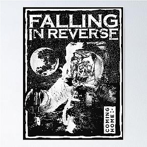 Astronaut falling in reverse Poster