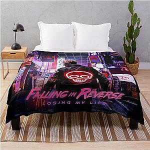 Falling In Reverse losing my life Throw Blanket