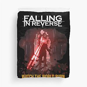 falling in reverse watch the world burn Duvet Cover