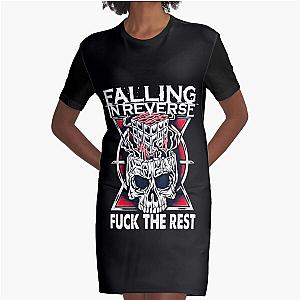 Falling In Reverse I-m Not a Vampire Graphic T-Shirt Dress