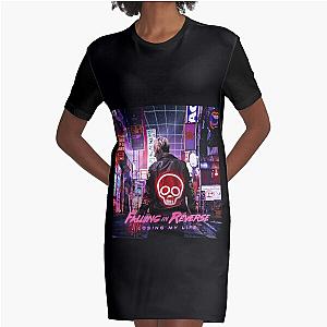 Falling In Reverse losing my life Graphic T-Shirt Dress