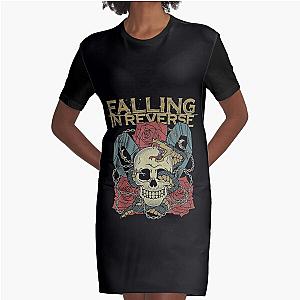 Falling In Reverse Official Merchandise The Death Graphic T-Shirt Dress