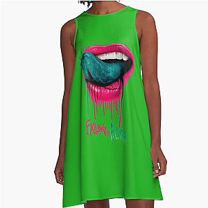 Falling In Reverse Official Merchandise - Lips funny Essential T-Shirt A-Line Dress