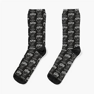 Falling In Reverse Official Merchandise Flame Skull   Socks