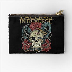 Falling In Reverse - Official Merchandise - The Death vintage Zipper Pouch