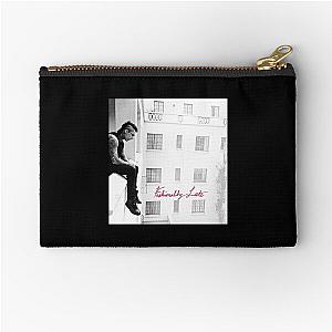 Falling In Reverse Official Merchandise Flame Skull Zipper Pouch